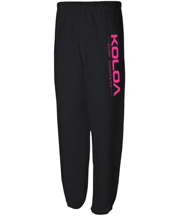 Koloa Surf Logo Sweatpants Black