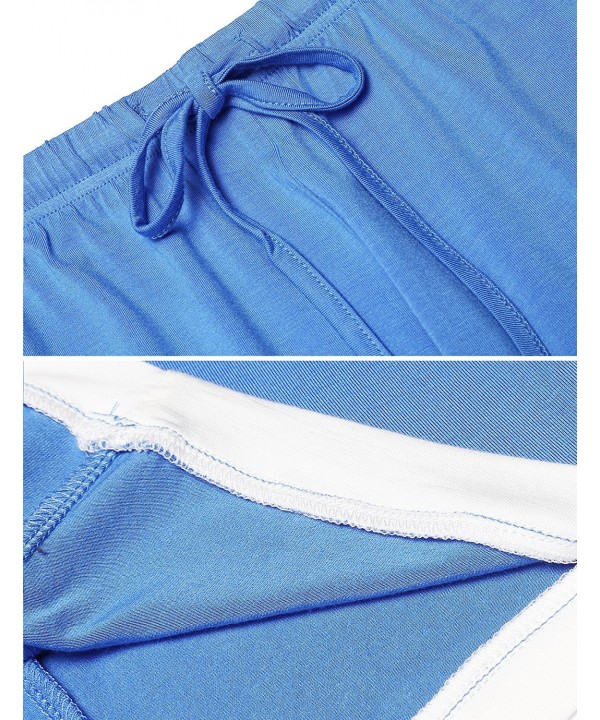 Pajamas Soft Women's Short Sleeve Sleepwear Shorts Shirt PJ Set - Sky ...