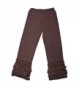 Long Organic Cotton Ruffle Pant