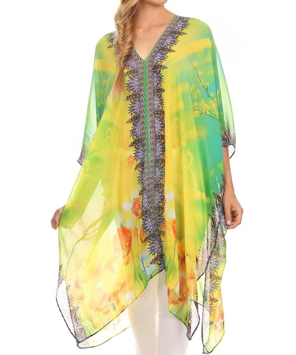 Sakkas KF2503293A Length Caftan Yellow