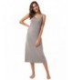 SIORO Sleeveless Racerback Nightgown Nightshirt