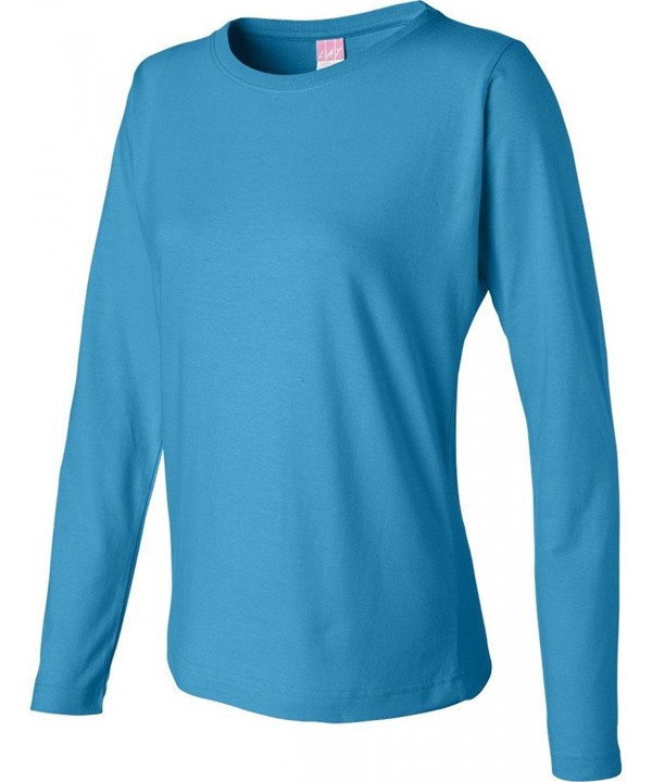 LAT Apparel Ladies Sleeve Turquoise