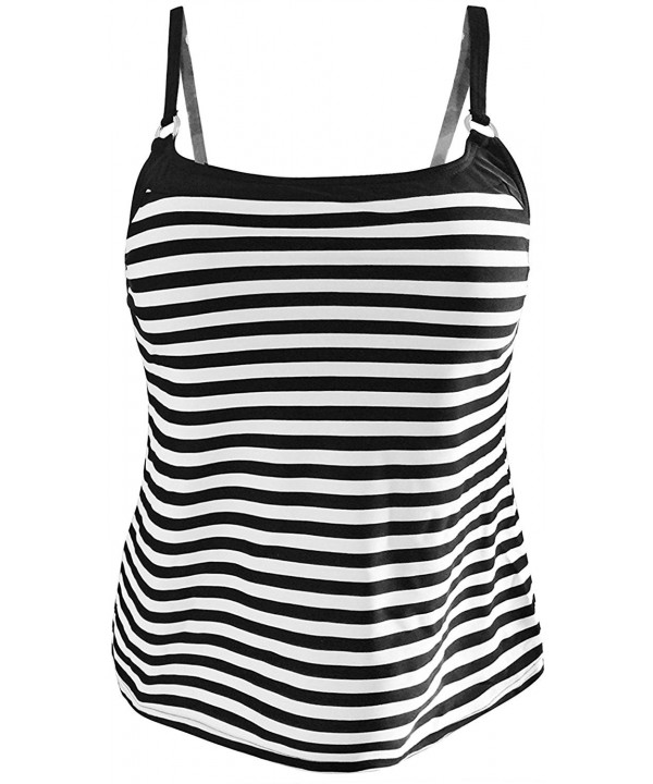 Gabrielle Aug Tankini Swimsuit 12 Black