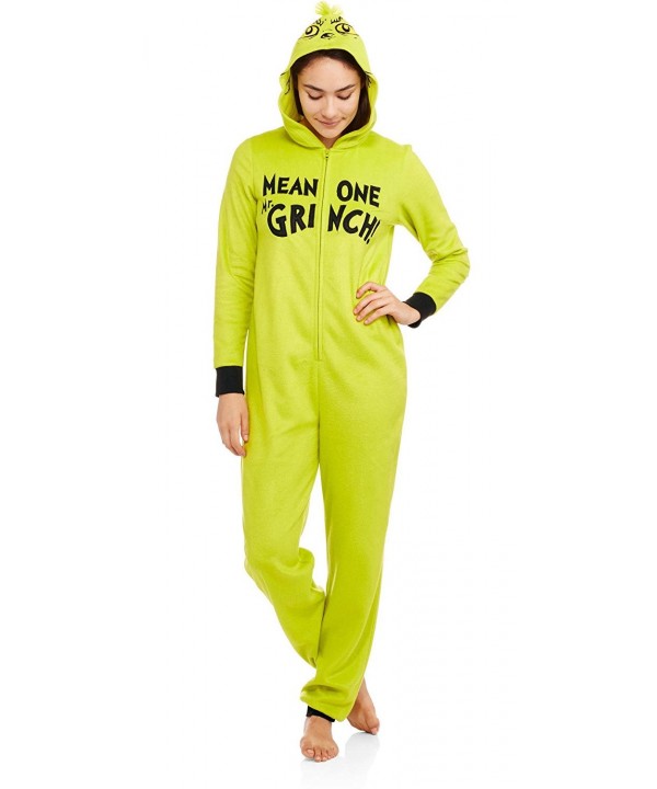 Dr Seuss Grinch Womens Fleece