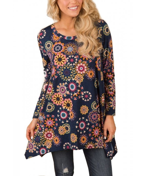 Tovly Women Sleeve Floral Blouses