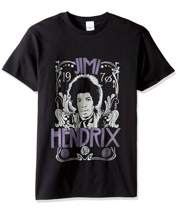 Jimi Hendrix T Shirt Black Large