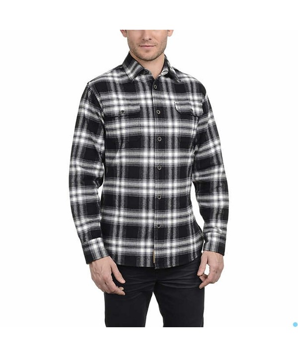 JACHS Brawny Flannel Shirt Black