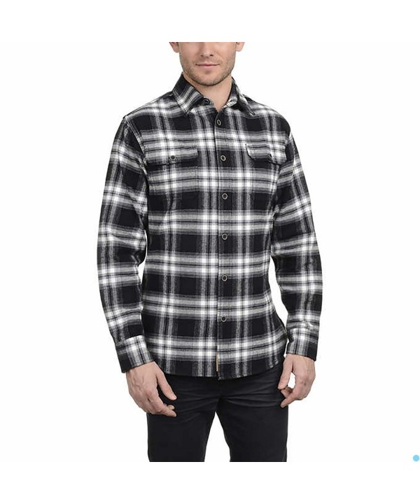 JACHS Brawny Flannel Shirt Black