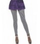 Anna Kaci Striped Length Leggings Tights