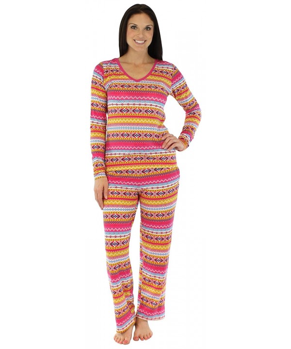 bSoft Womens Sleepwear Sleeve Fairisle