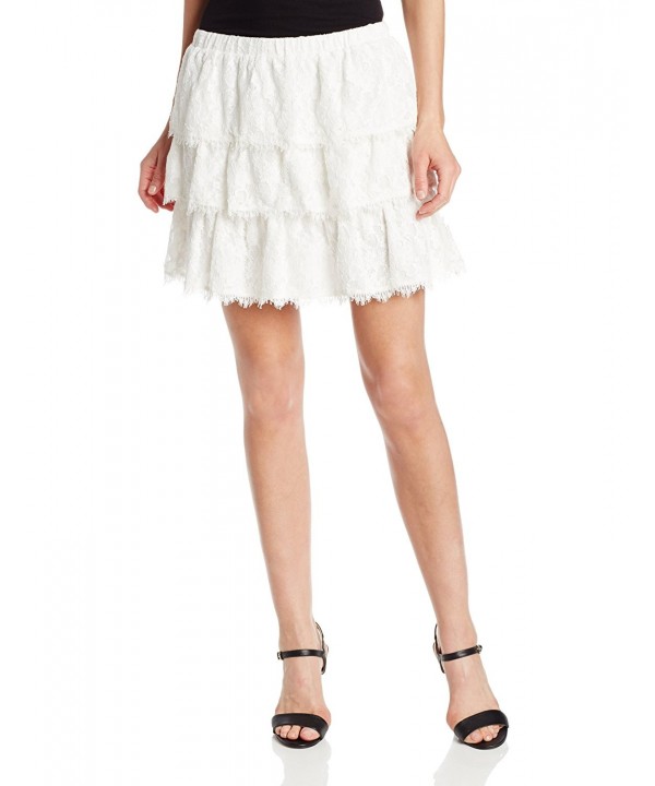 BCBGMAXAZRIA Womens Justina Tiered Flared