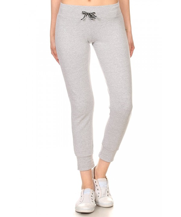 CP101 Women Sweatpants Joggers Active Wear Workout Running Pants - Gray ...