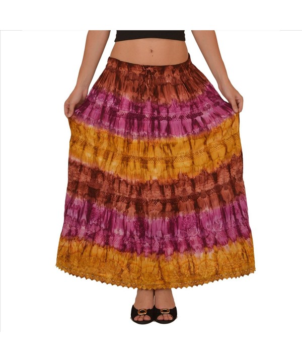 Skirts Scarves Womens Cotton Length