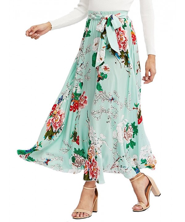 Milumia Womens Bohemian Floral Green 1