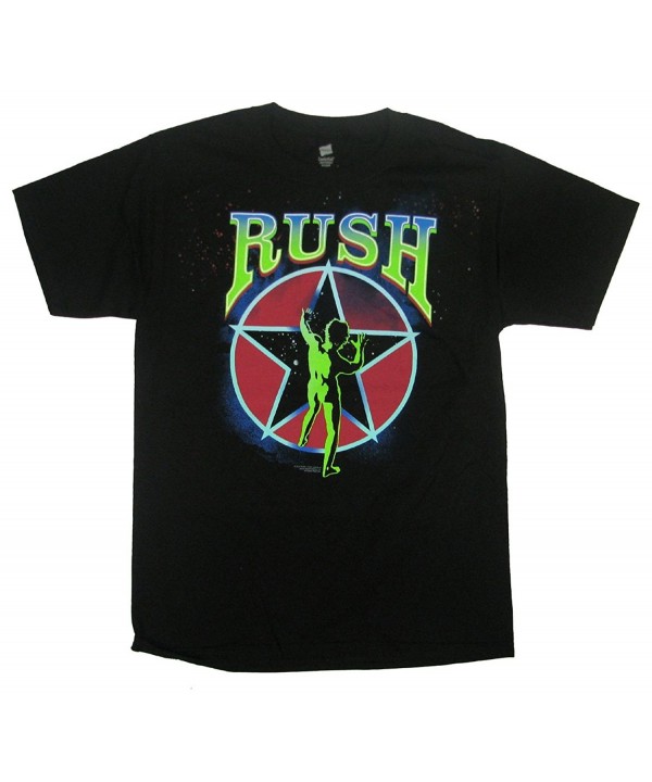 Rush Starman 2112 T shirt Tee large