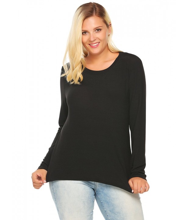 Involand Sleeve Stretch T shirt Tops6W 24W###Cheap Designer Women's Tees Wholesale