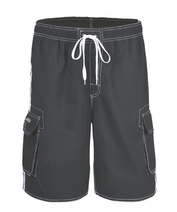 Unitop Classic Linning Shorts Charcoal