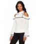 XOXO Colorblock Shoulder Sweater X Large