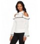 XOXO Colorblock Shoulder Sweater X Large