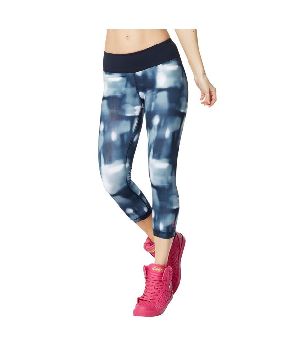 Zumba Womens Perfect Capri Leggings