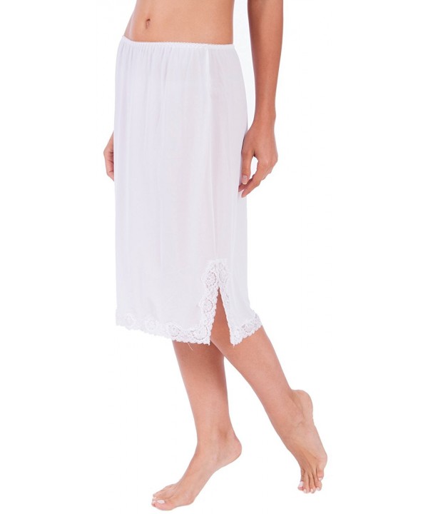 Women's 360° Half Slip Anti-Static With Lace Trim - 