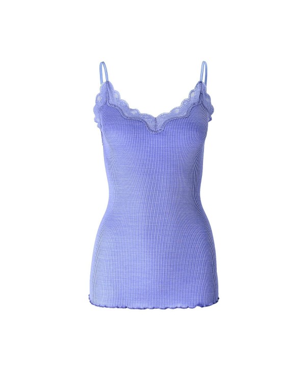 SilRiver Camisole Layering Blue Melange