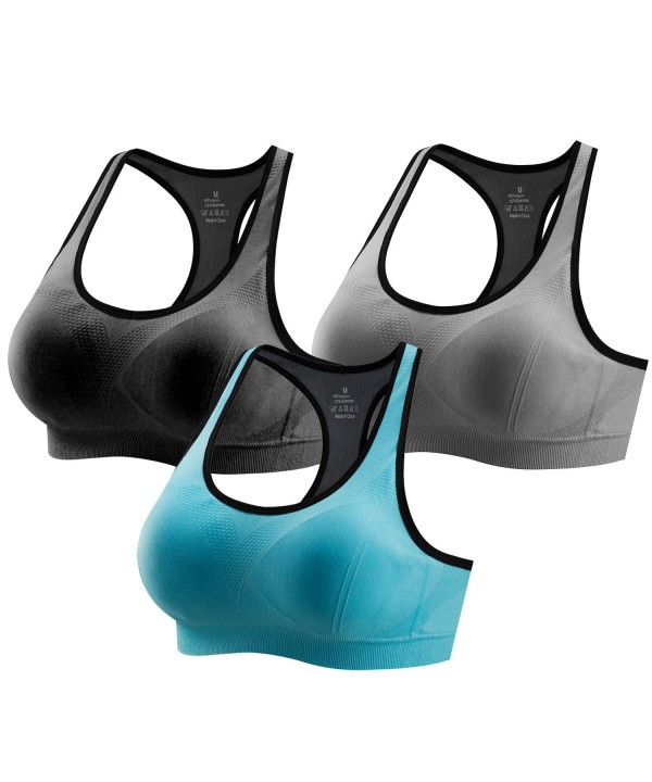 Reehut Women Racerback Sports Bras