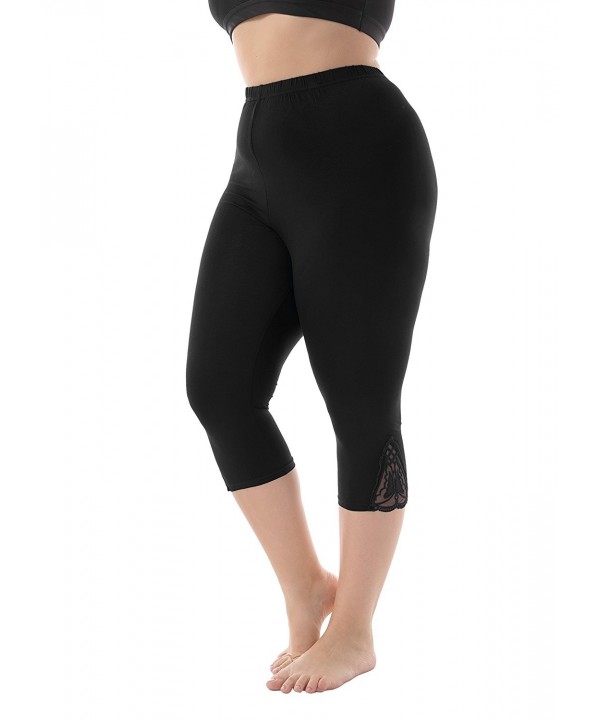 ZERDOCEAN Womens Modal Capri Leggings