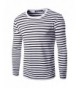 Allegra Sleeves Stripe Patterned T shirt Black