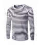 Allegra Sleeves Stripe Patterned T shirt Black
