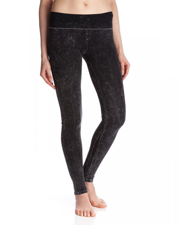 Party Womens Mineral Foldover Leggings