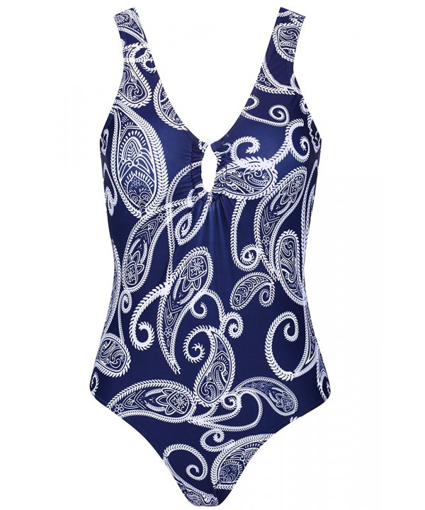 stripsky Paisley Swimsuit Vintage Swimwear