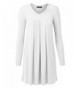 WT1166 Womens V Neck Sleeve Pleats