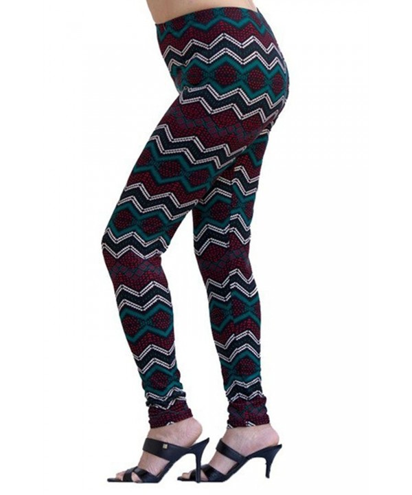 TJ CLOTHES Womens Pattern Leggings