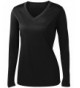 Ladies Moisture Wicking Athletic BLACK XL