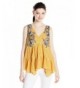 Angie Womens Tassel Yellow Medium