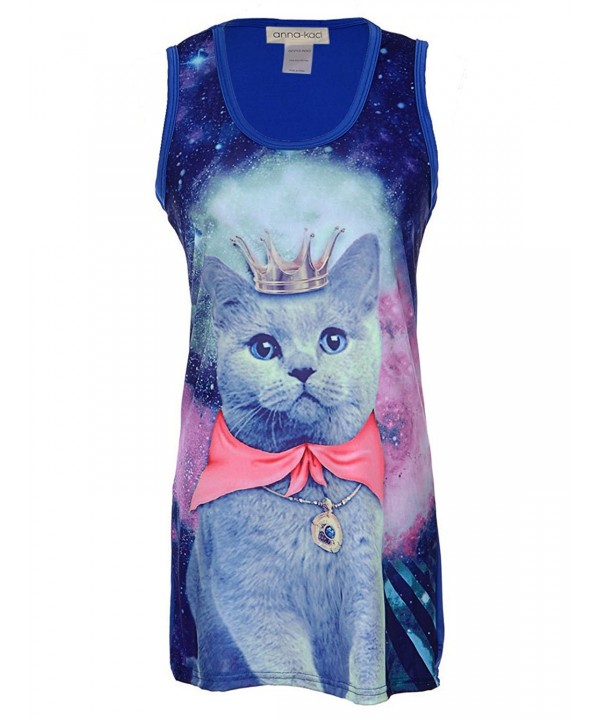 Anna Kaci Womens Galaxy Kitty Strange