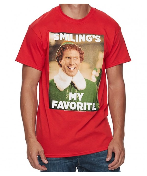 Elf Christmas T Shirt Smilings Favorite