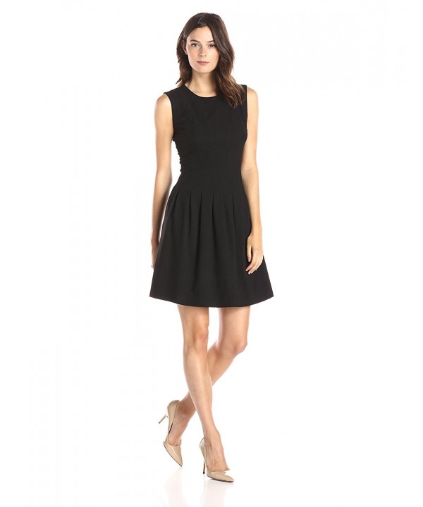 Lark Ro Womens Pleated Flare