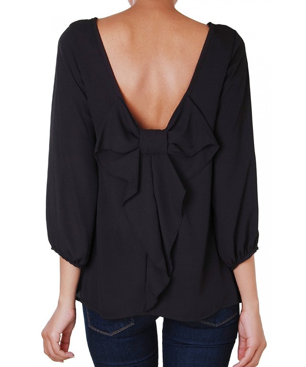 Humble Chic Bow Back Blouse