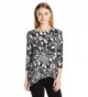 Ruby Rd Womens Printed Ruching