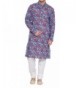 ShalinIndia Cotton Kurta Collar pockets Rust Size