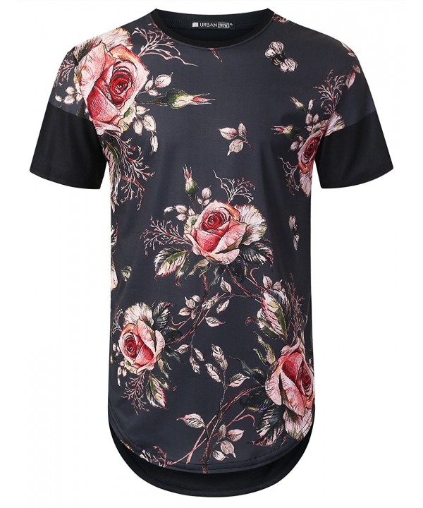 URBANTOPS Hipster Vintage Longline T Shirt