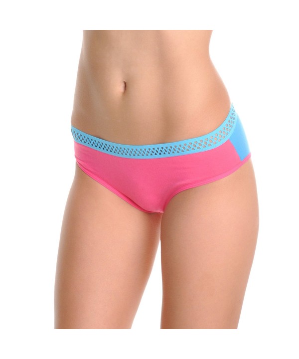 Angelina 6 Pack Cotton Hiphugger Panties