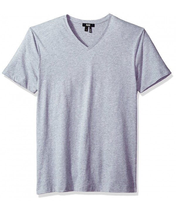 PAIGE Grayson Cotton V Neck Heather