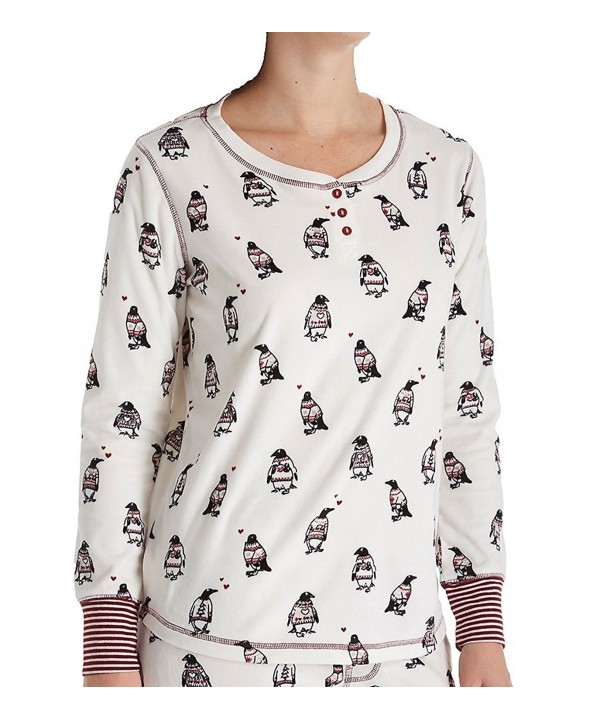 PJ Salvage Womens Winter Penguin