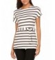 Easther Striped T shirt Stripes Blouses