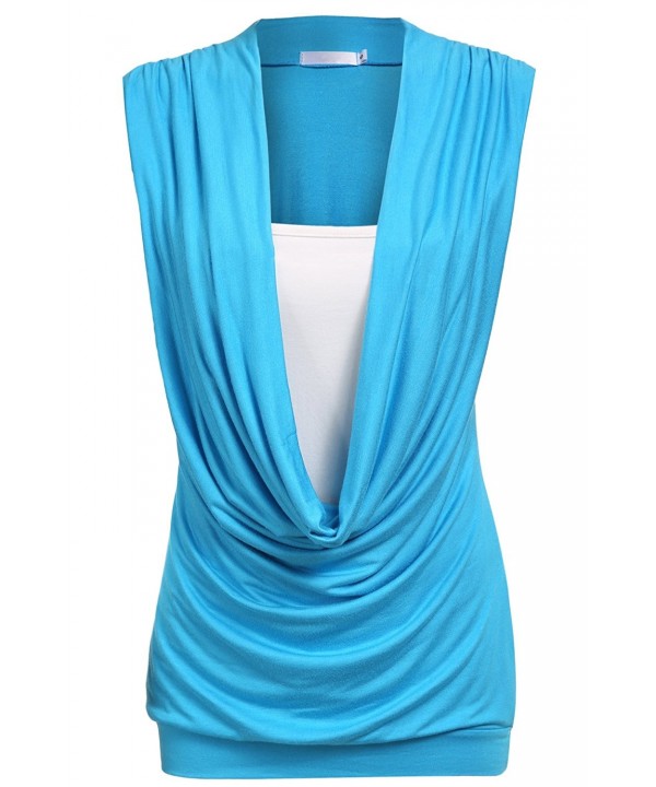 Beyove Womens Stretchy Fashion SkyBlue