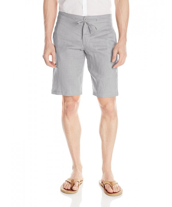 Sauvage Linen Pocket Short Stone