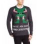 Santas Elfin Christmas Sweater Charcoal